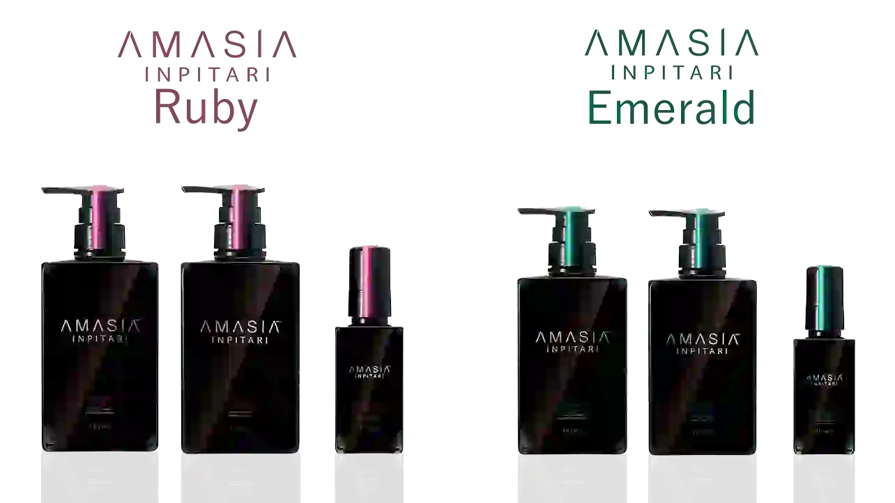 AMASIA インピタリ シリーズボトルデザイン