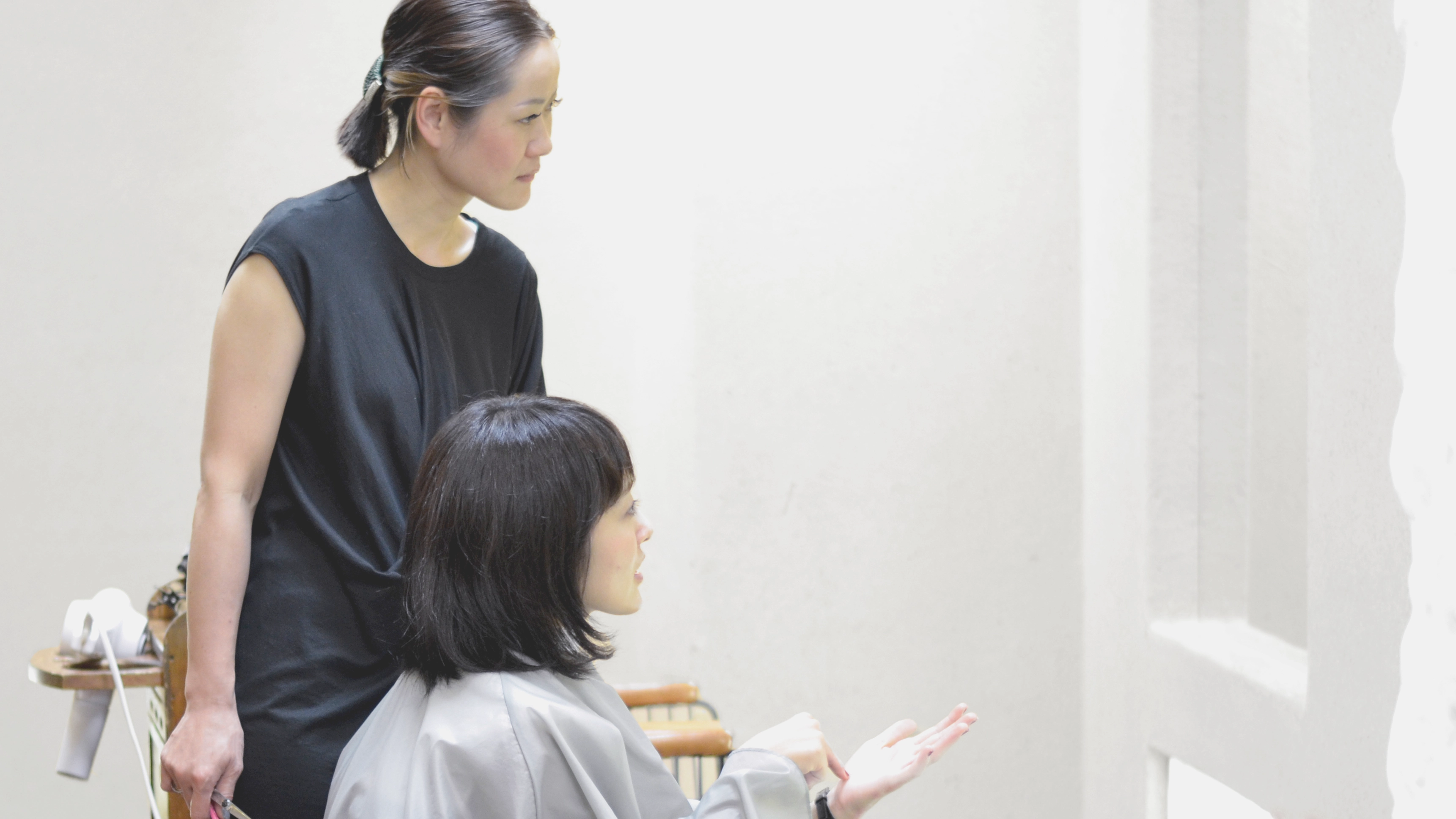 髪に向き合うサロン