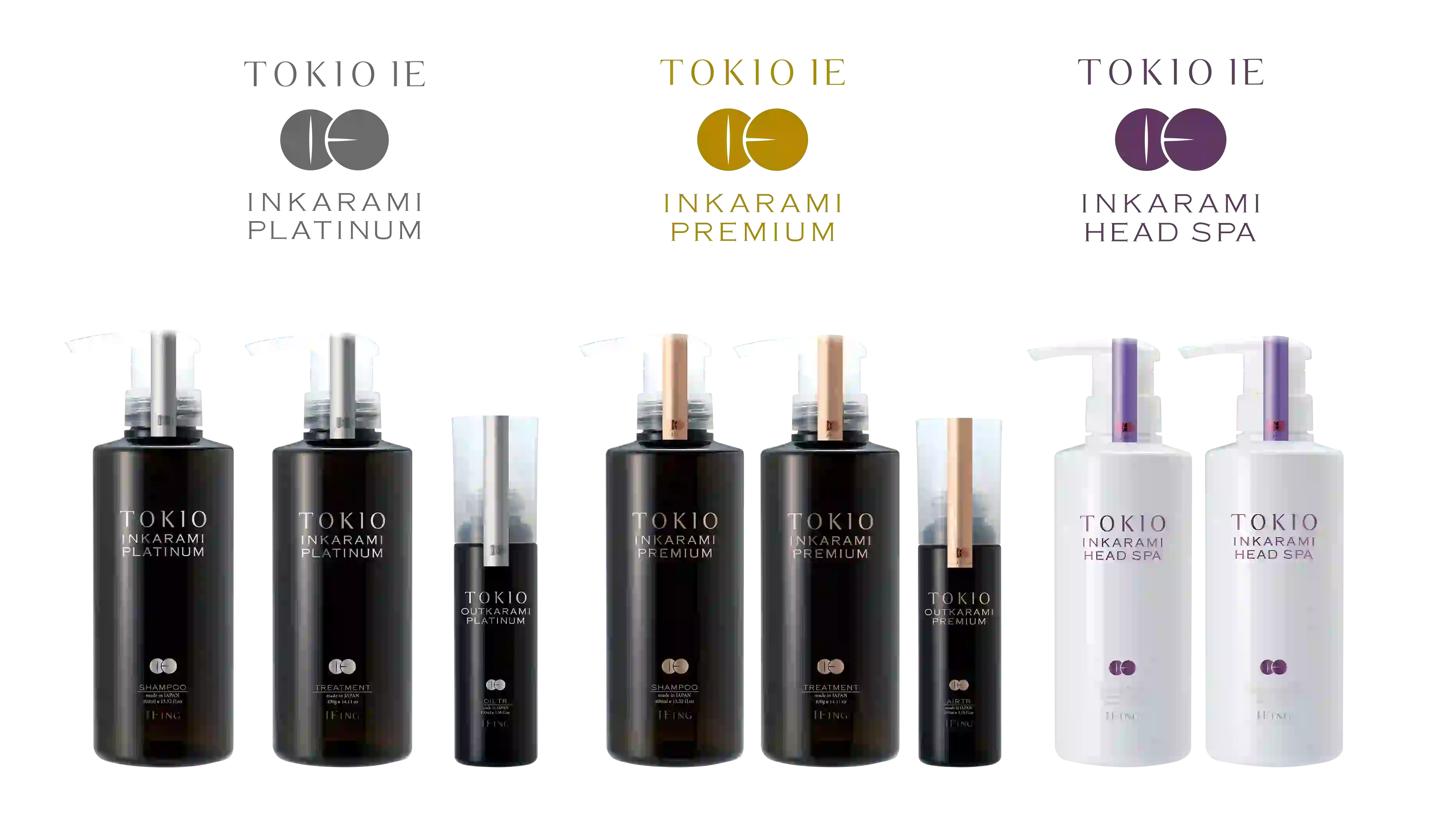TOKIO IE シリーズボトルデザイン